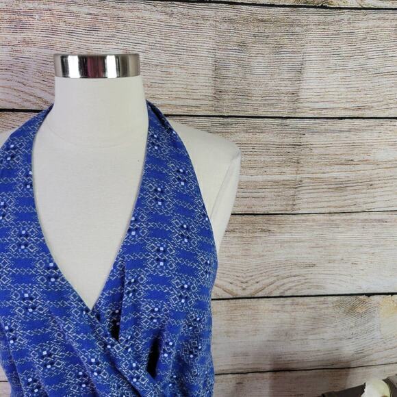 Madewell Cover-Up Halter Romper in Peruvian Stripe Size Small - Picture 2 of 8